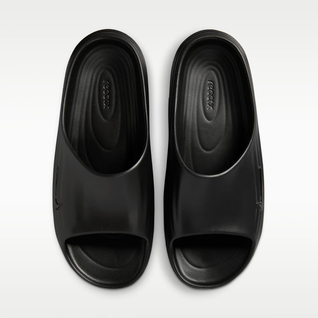 Nike ReactX Rejuven8 Men's Slides - Black/Black/Black - Image 5