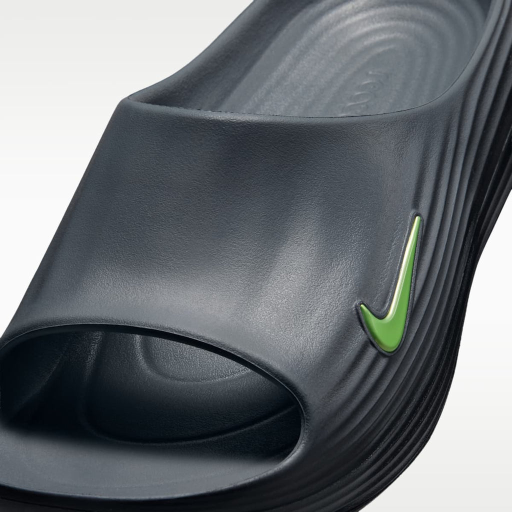 Nike ReactX Rejuven8 Men's Slides - Cool Grey/Black/Volt - Image 6
