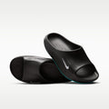 Nike ReactX Rejuven8 Men's Slides - Black/Gamma Blue/Metallic Silver - Image 1