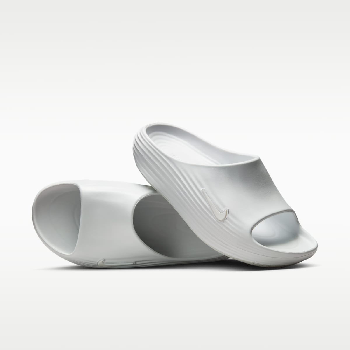 Nike ReactX Rejuven8 Men's Slides - Summit White/Summit White/Summit White - Image 1