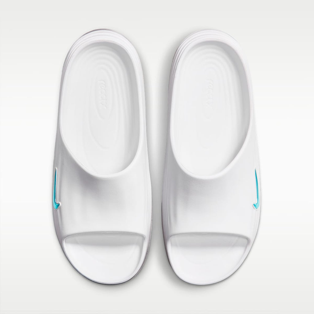 Nike ReactX Rejuven8 Men's Slides - White/Iron Grey/Energy - Image 5