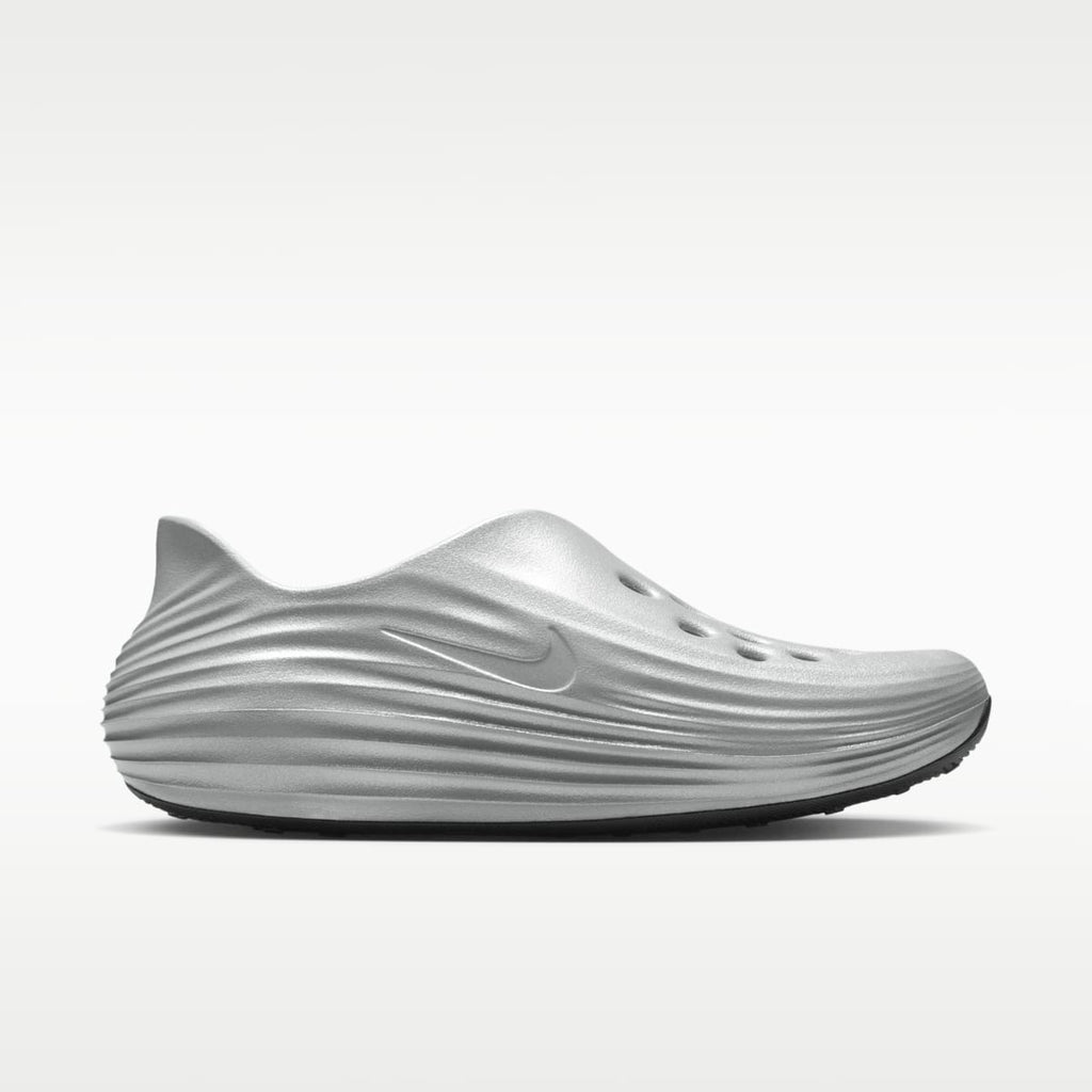Nike ReactX Rejuven8 Men's Shoes - Metallic Silver/Gamma Blue/Black - Image 3