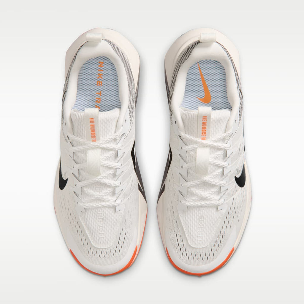 Nike Wildhorse 10 Men's Trail Running Shoes - Summit White/Safety Orange/Phantom/Black - Image 4
