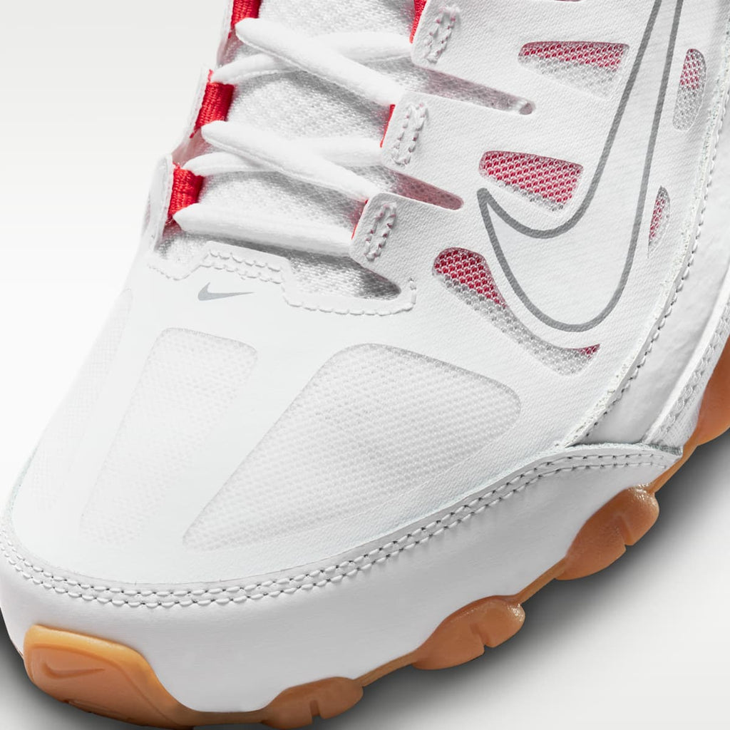 Nike Reax 8 TR Men's Workout Shoes - White/Wolf Grey/Chile Red/White - Image 7