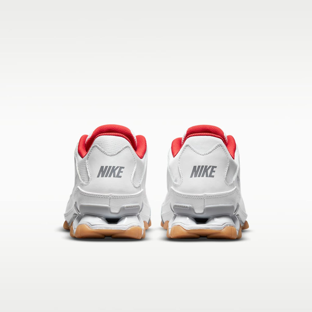 Nike Reax 8 TR Men's Workout Shoes - White/Wolf Grey/Chile Red/White - Image 6