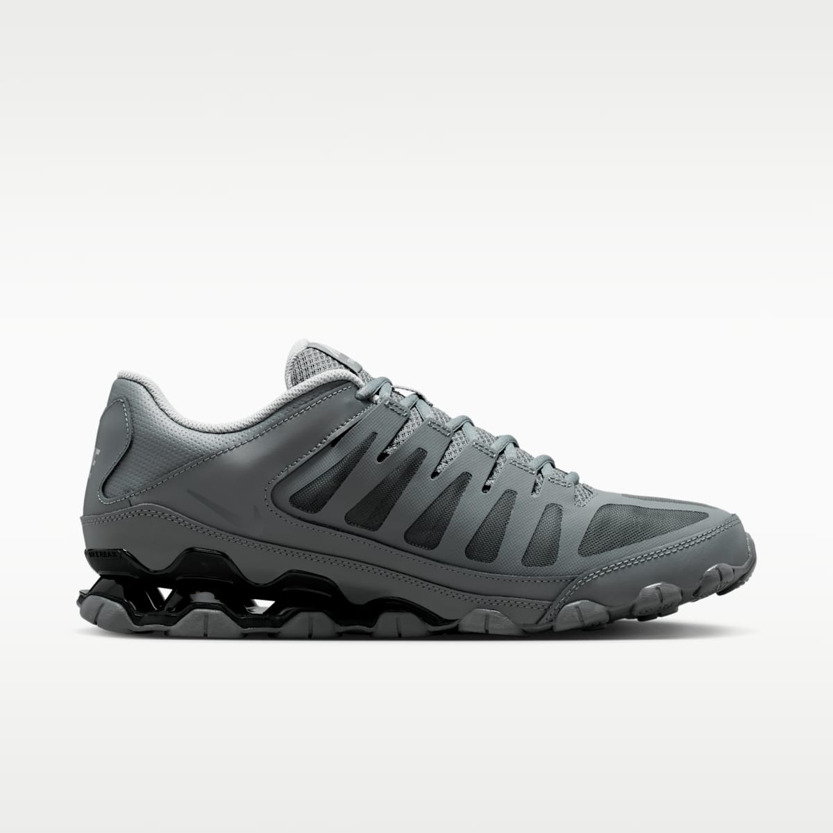 Nike Reax 8 TR Men's Workout Shoes - Smoke Grey/Light Smoke Grey/Black - Image 3
