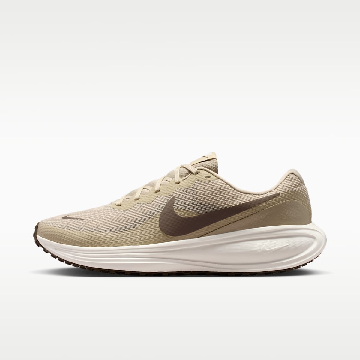 Nike Revolution 8 Men's Road Running Shoes - Desert Khaki/Sail/Dark Hazel - Image 1