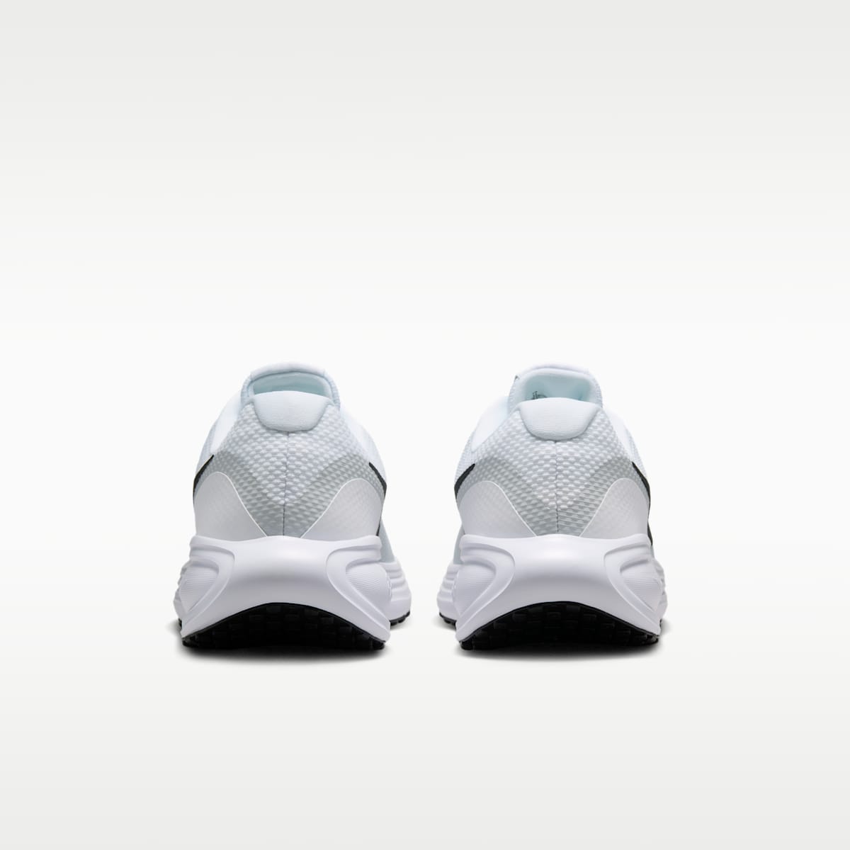 Nike Revolution 8 Men's Road Running Shoes - White/Pure Platinum/Black - Image 6