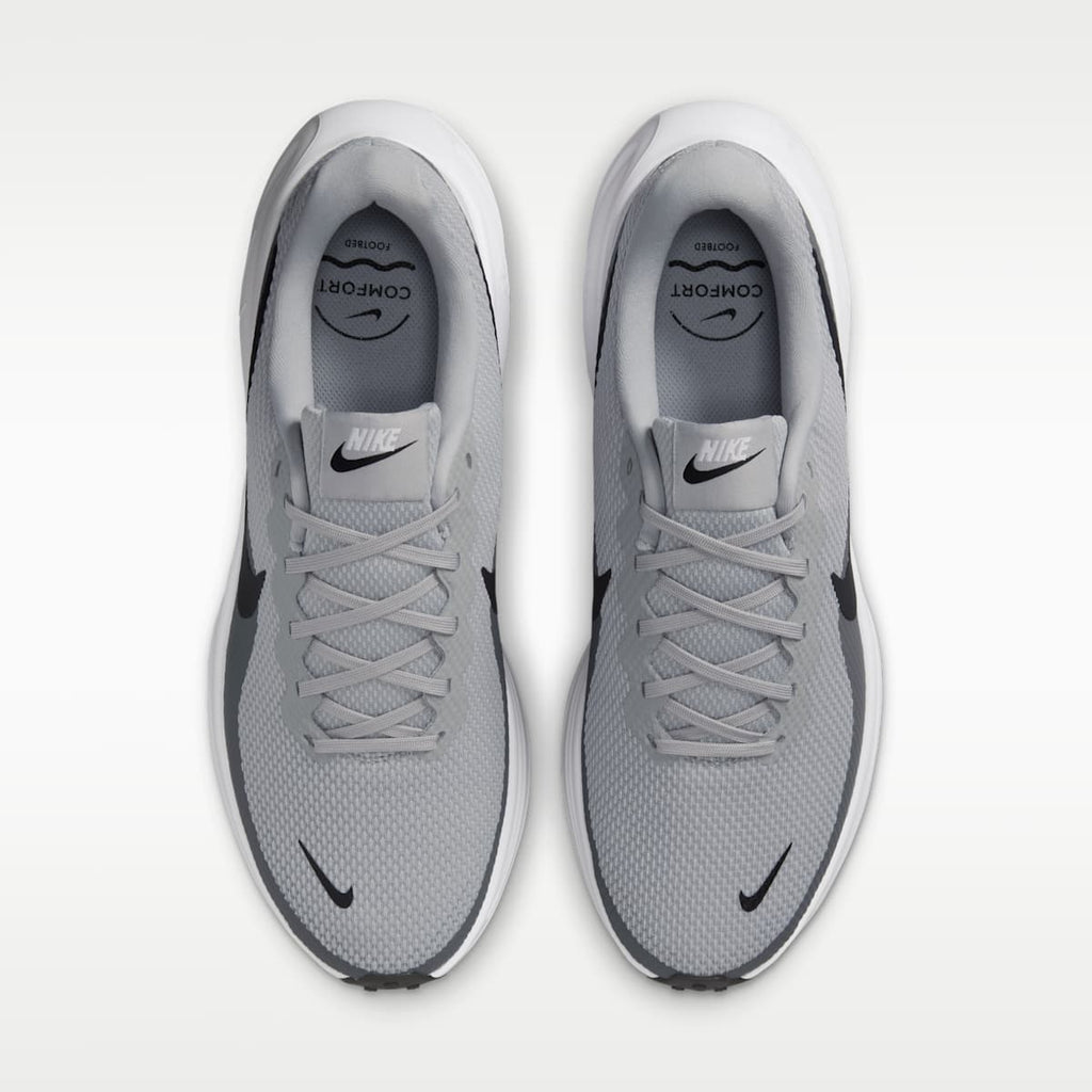 Nike Revolution 8 Men's Road Running Shoes - Light Smoke Grey/Smoke Grey/White/Black - Image 4