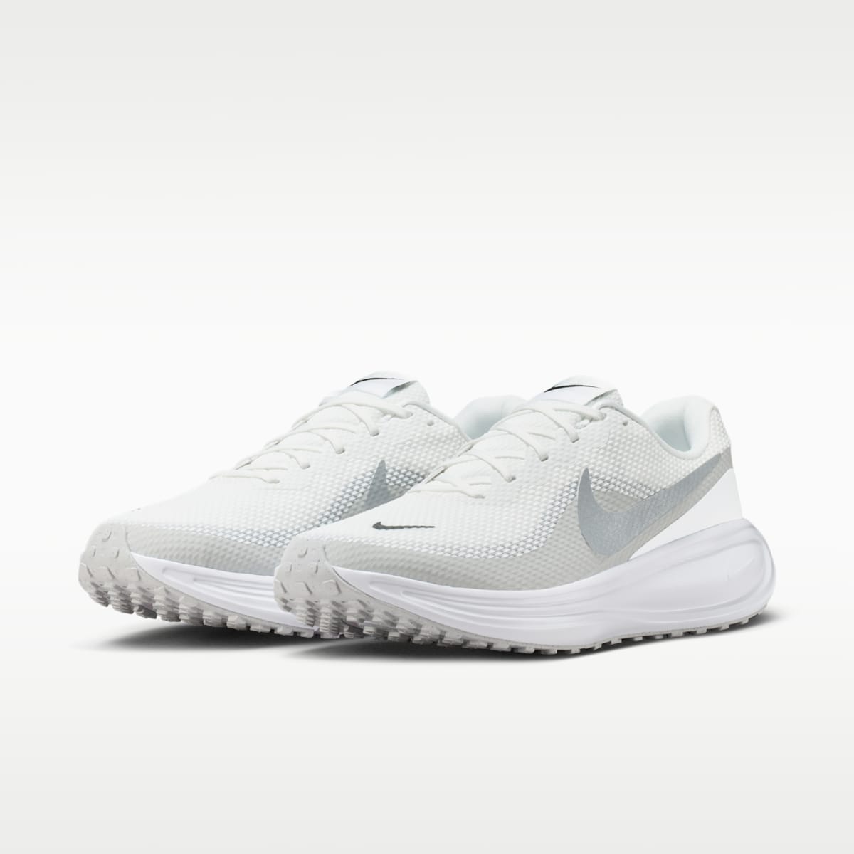 Nike Revolution 8 Men's Road Running Shoes - Summit White/White/Photon Dust/Metallic Silver - Image 5
