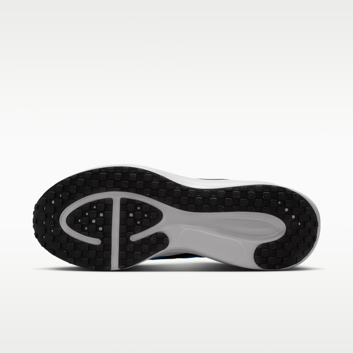Nike Revolution 8 EasyOn Men's Road Running Shoes - Light Current Blue/Vast Grey/Black - Image 2