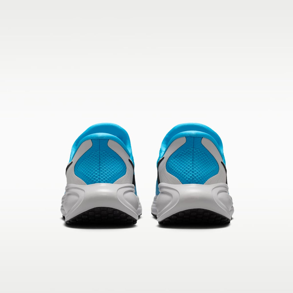 Nike Revolution 8 EasyOn Men's Road Running Shoes - Light Current Blue/Vast Grey/Black - Image 6