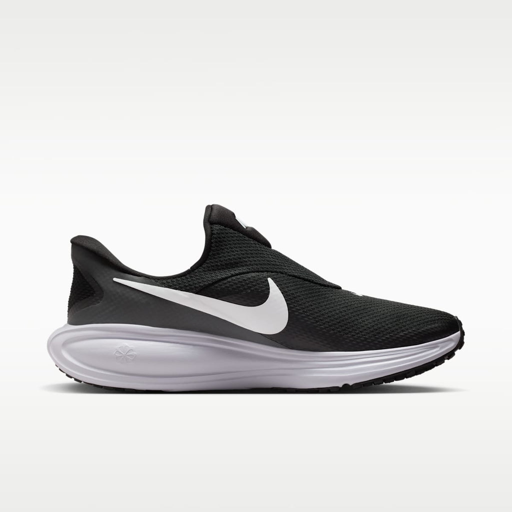 Nike Revolution 8 EasyOn Men's Road Running Shoes - Black/Anthracite/Wolf Grey/White - Image 3