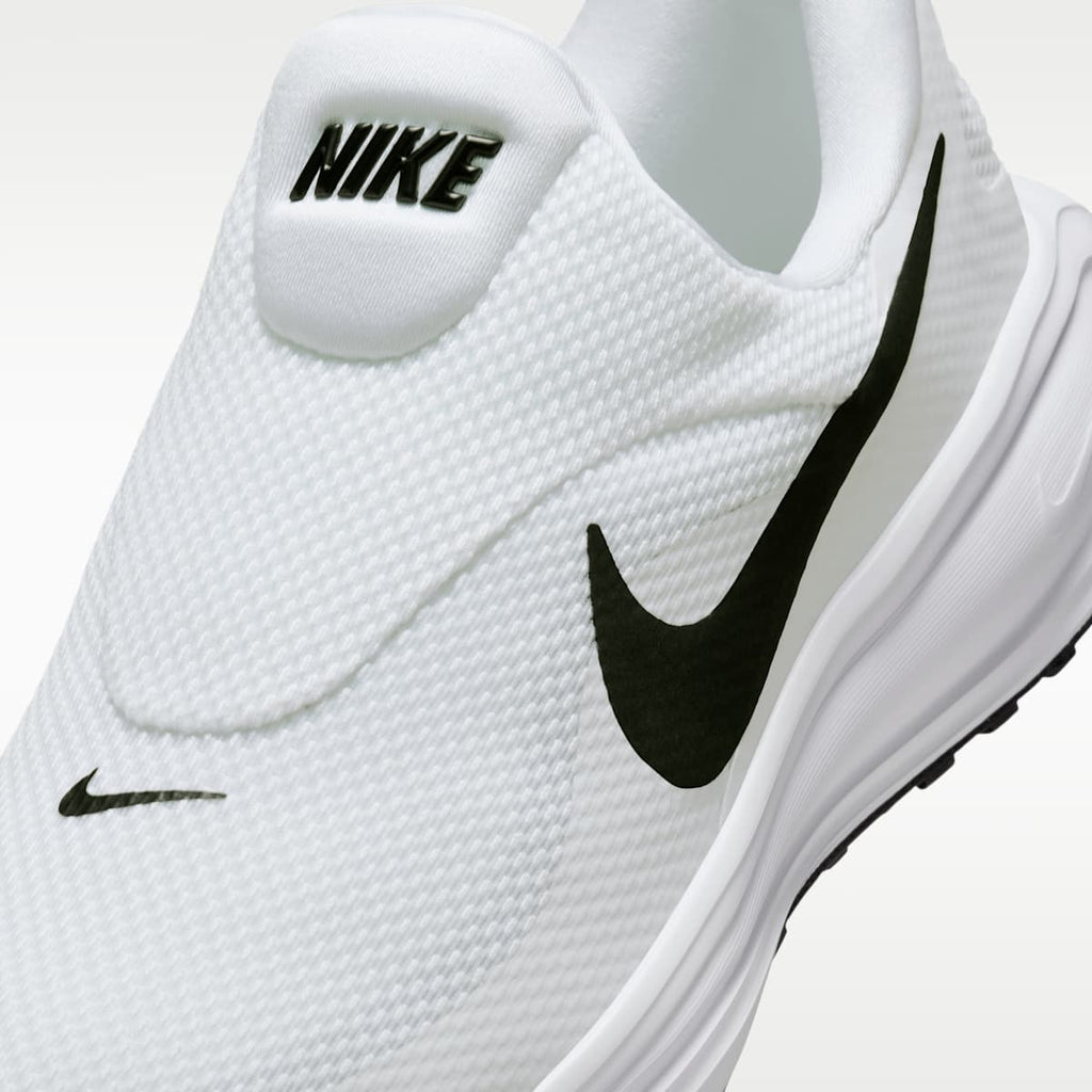 Nike Revolution 8 EasyOn Men's Road Running Shoes - White/Wolf Grey/Black - Image 7