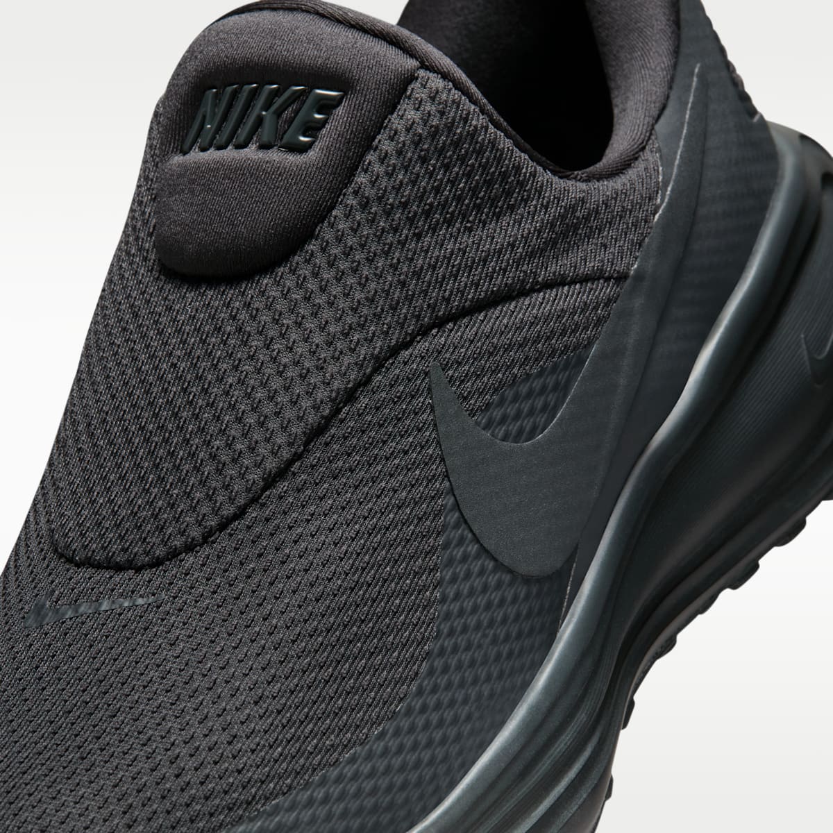 Nike Revolution 8 EasyOn Men's Road Running Shoes - Anthracite/Black/Anthracite - Image 7