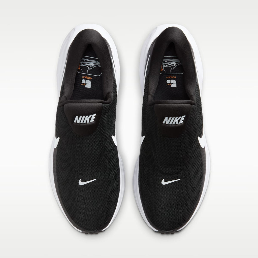 Nike Revolution 8 EasyOn Men's Road Running Shoes - Black/Anthracite/Wolf Grey/White - Image 4
