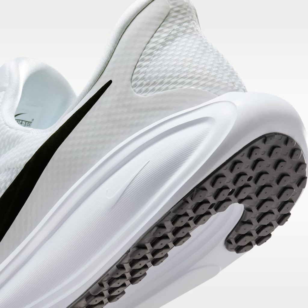 Nike Revolution 8 EasyOn Men's Road Running Shoes - White/Wolf Grey/Black - Image 8