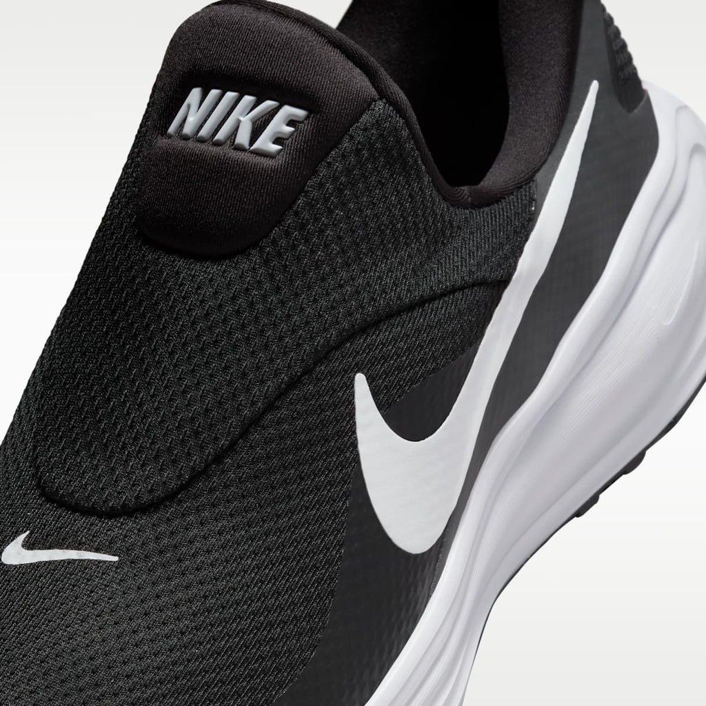 Nike Revolution 8 EasyOn Men's Road Running Shoes - Black/Anthracite/Wolf Grey/White - Image 7