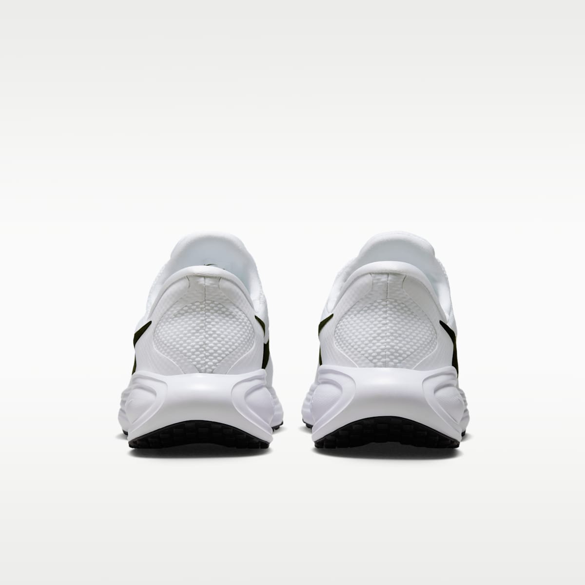 Nike Revolution 8 EasyOn Men's Road Running Shoes - White/Wolf Grey/Black - Image 6