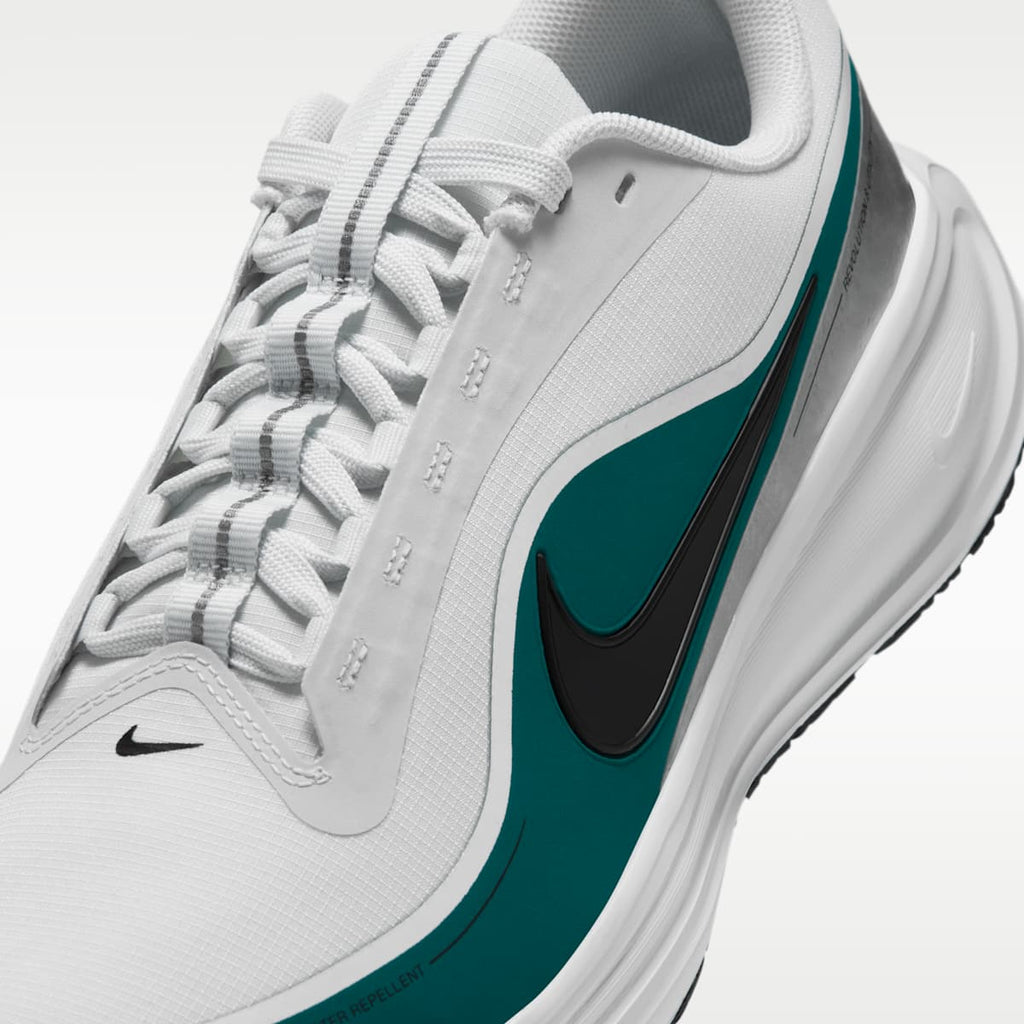 Nike Revolution 8 Utility Men's Road Running Shoes - Off White/Bright Spruce/Metallic Silver/Black - Image 7