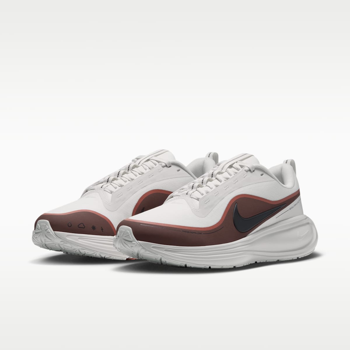 Nike Revolution 8 Utility Men's Road Running Shoes - Phantom/Light Boulder/Light Redwood/Velvet Brown - Image 5