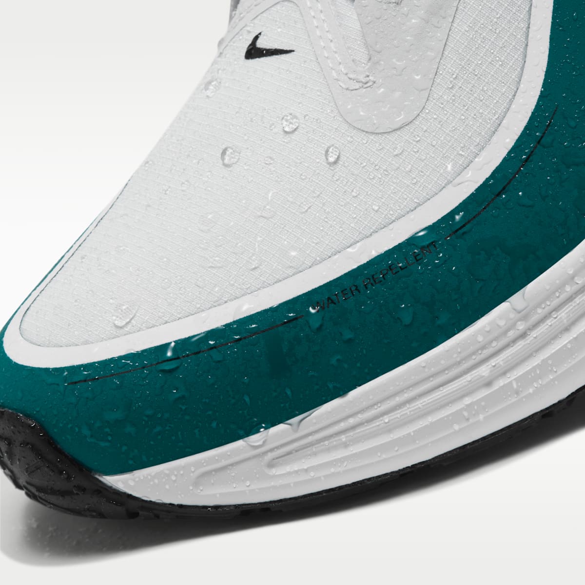 Nike Revolution 8 Utility Men's Road Running Shoes - Off White/Bright Spruce/Metallic Silver/Black - Image 9