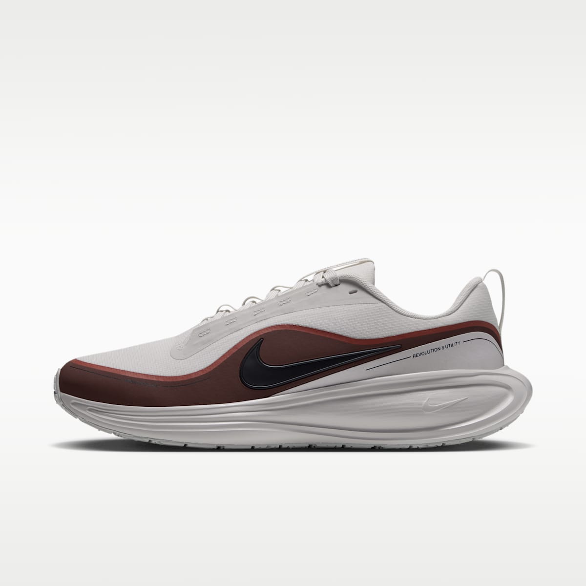 Nike Revolution 8 Utility Men's Road Running Shoes - Phantom/Light Boulder/Light Redwood/Velvet Brown - Image 1