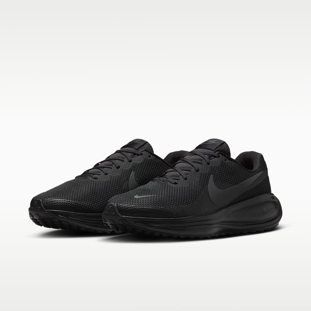 Nike Revolution 8 Men's Road Running Shoes (Wide) - Black/Anthracite - Image 5