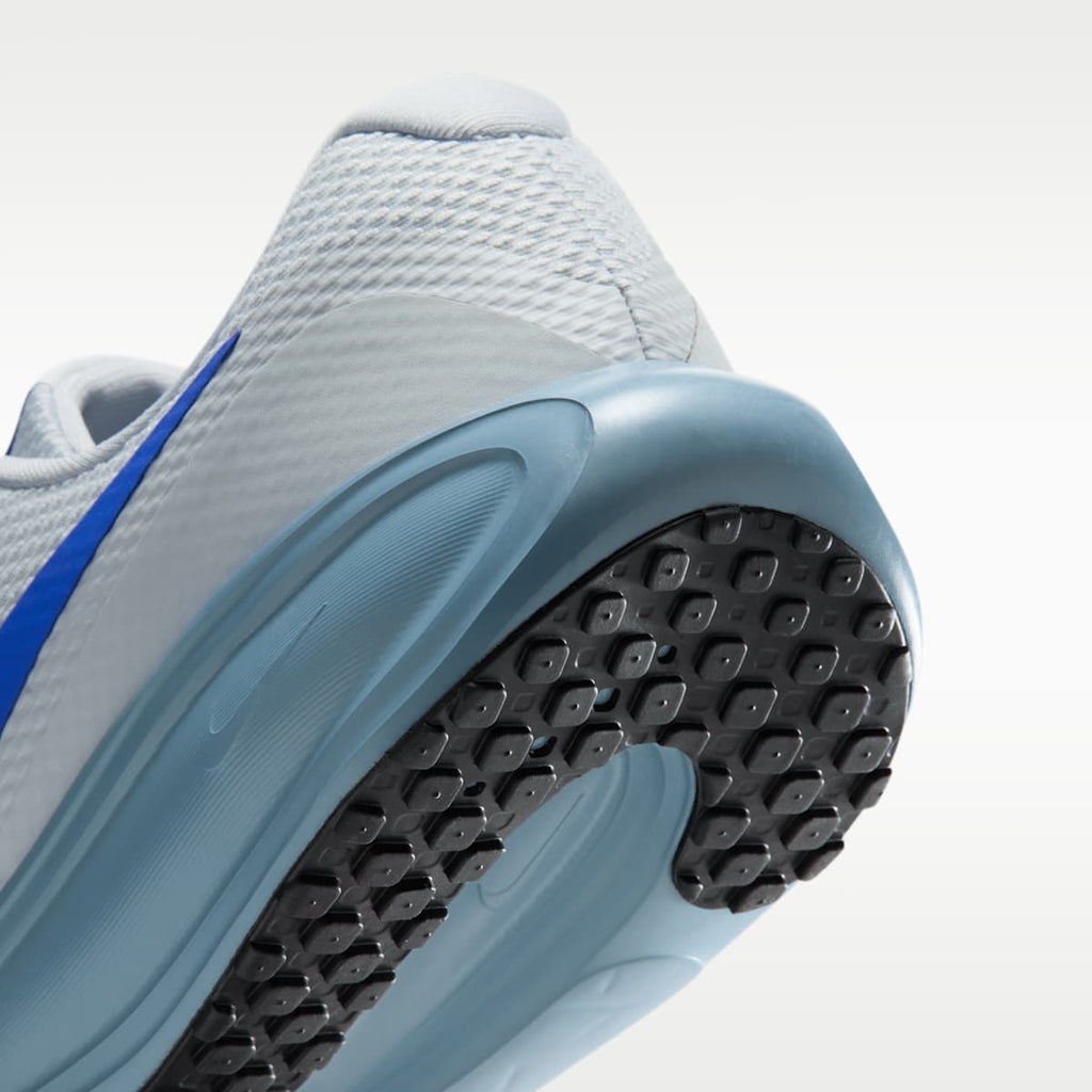 Nike Revolution 8 Men's Road Running Shoes (Wide) - Grey Mist/Black/Smokey Blue/Racer Blue - Image 8