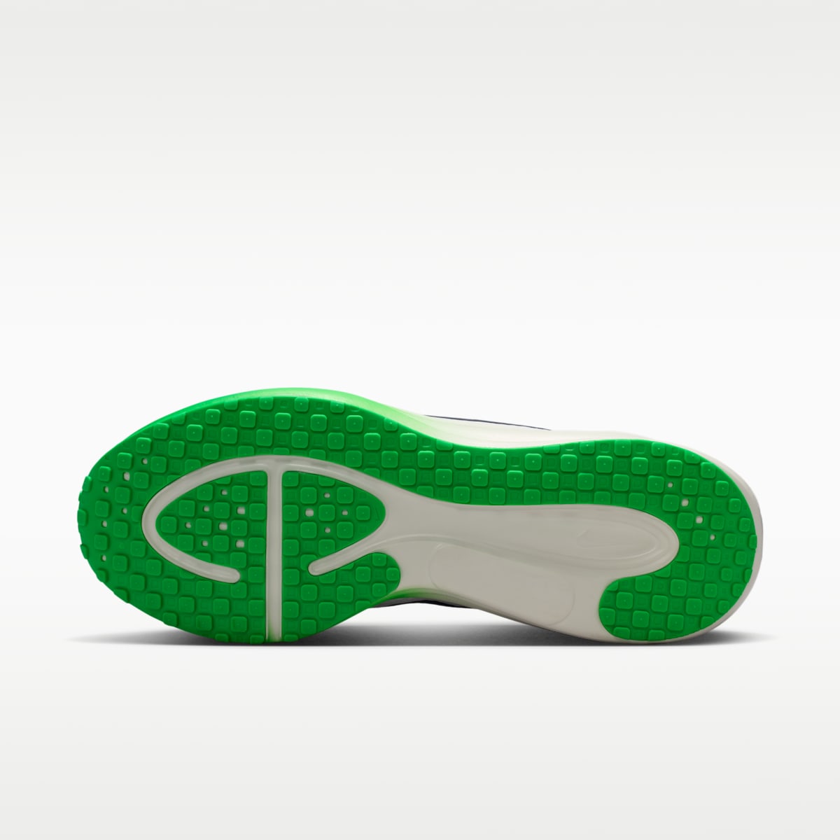 Nike Revolution 8 Men's Road Running Shoes (Wide) - White/Green Spark/Summit White/Midnight Navy - Image 2