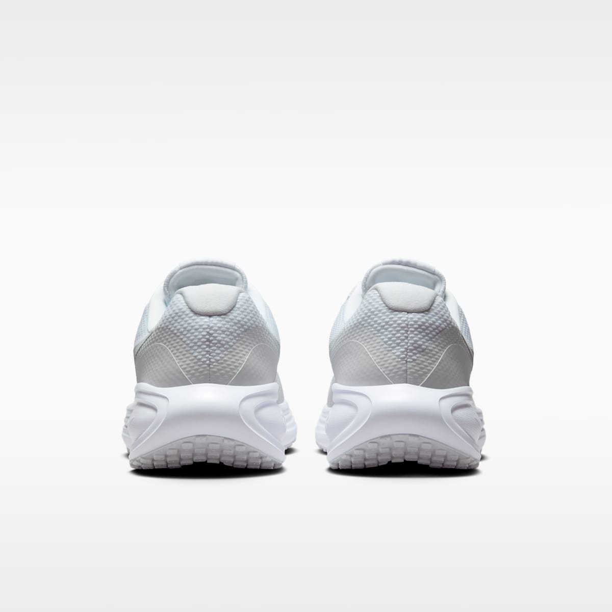 Nike Revolution 8 Men's Road Running Shoes - White/Pure Platinum - Image 6