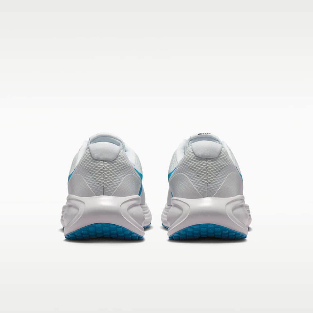 Nike Revolution 8 Men's Road Running Shoes - Off White/Vast Grey/Anthracite/Light Current Blue - Image 6