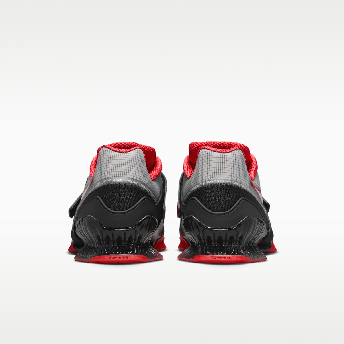 Nike Romaleos 4 Weightlifting Shoes - Black/University Red/White - Image 6