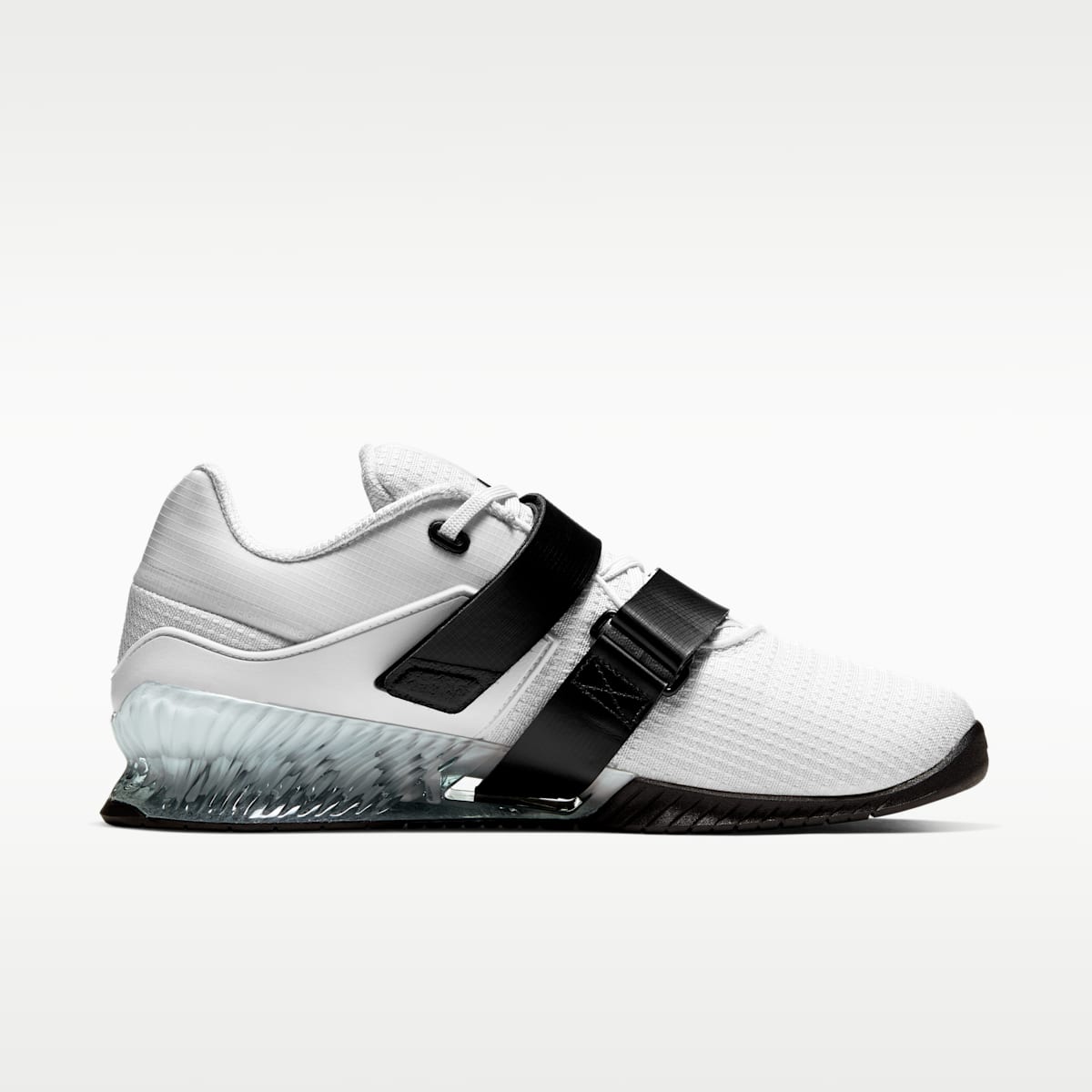 Nike Romaleos 4 Weightlifting Shoes - White/White/Black - Image 3