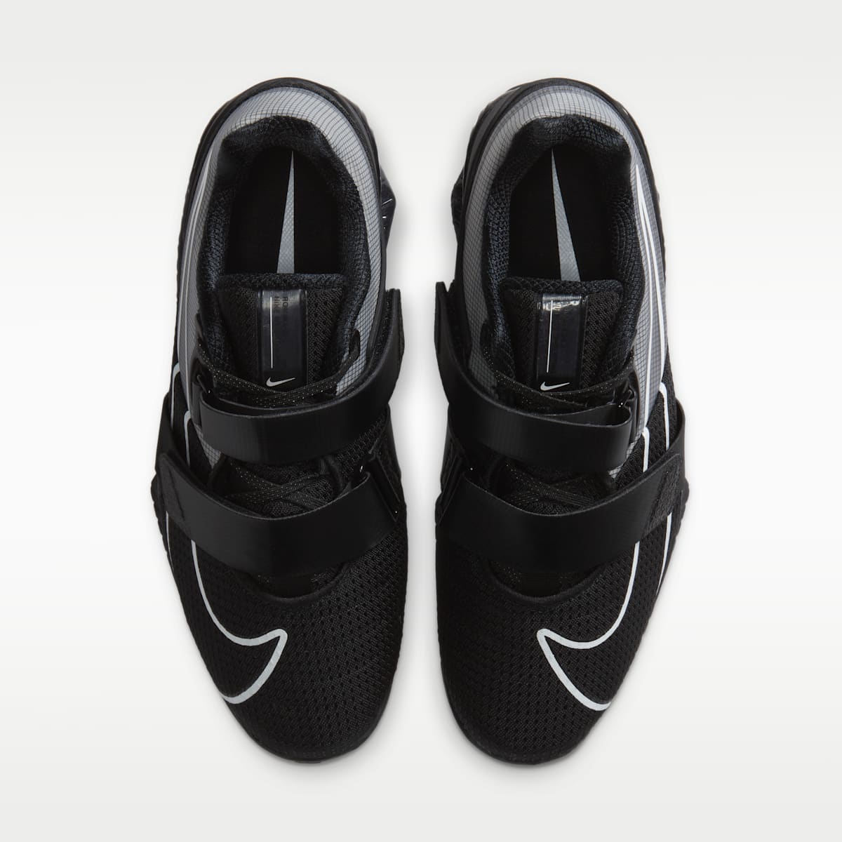 Nike Romaleos 4 Weightlifting Shoes - Black/Black/White - Image 4