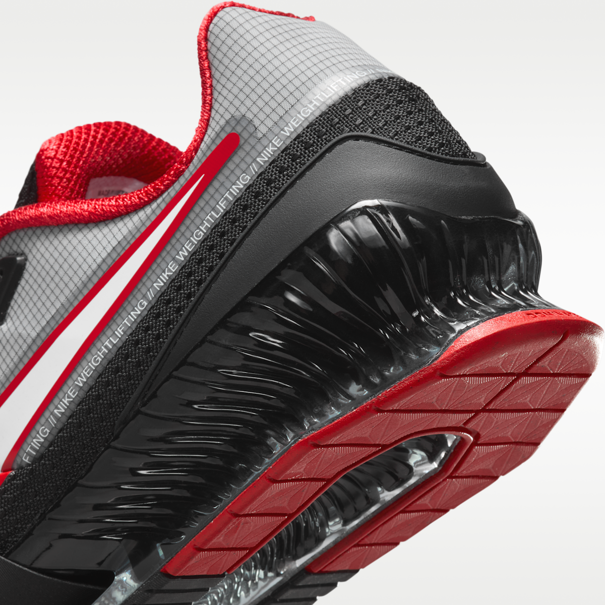 Women's Nike Romaleos 4 Weightlifting Shoes - Black/University Red/White