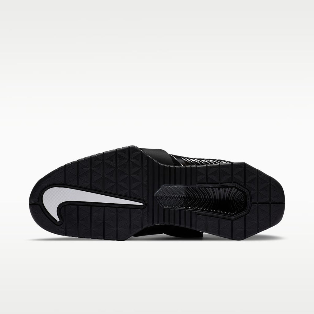 Nike Romaleos 4 Weightlifting Shoes - Black/Black/White - Image 2
