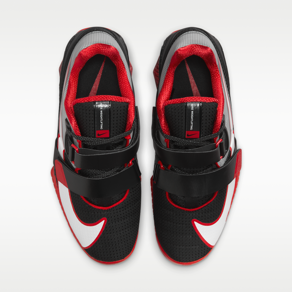 Women's Nike Romaleos 4 Weightlifting Shoes - Black/University Red/White