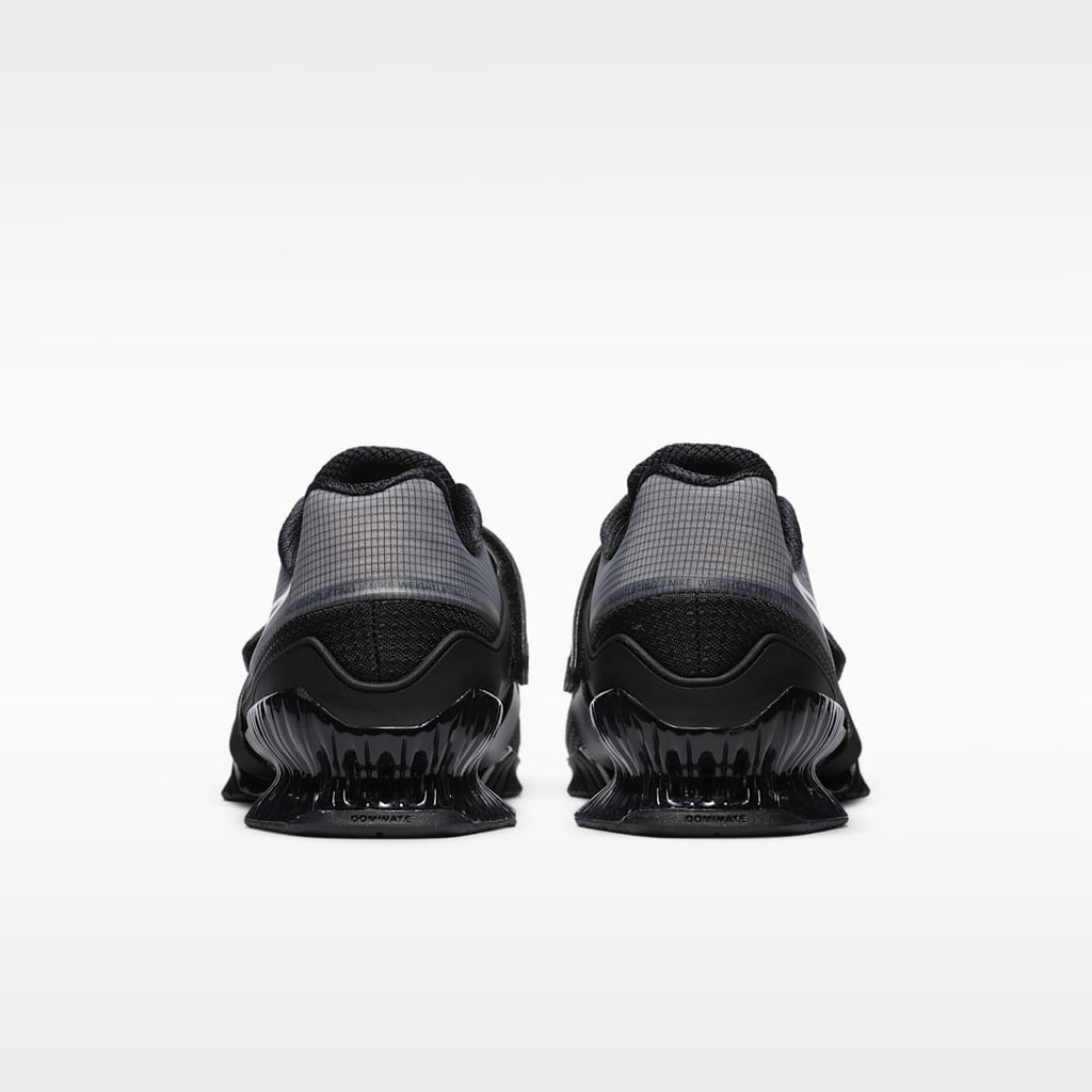 Nike Romaleos 4 Weightlifting Shoes - Black/Black/White - Image 6