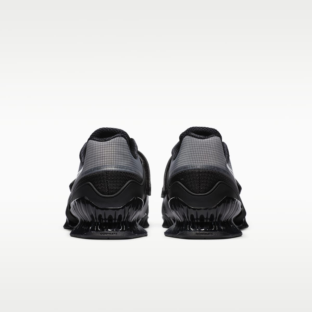 Nike Romaleos 4 Weightlifting Shoes - Black/Black/White - Image 6