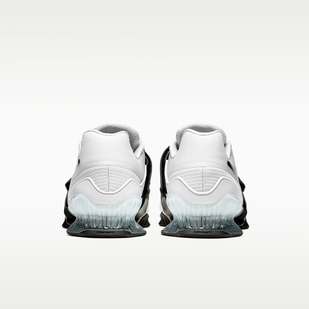 Nike Romaleos 4 Weightlifting Shoes - White/White/Black - Image 6