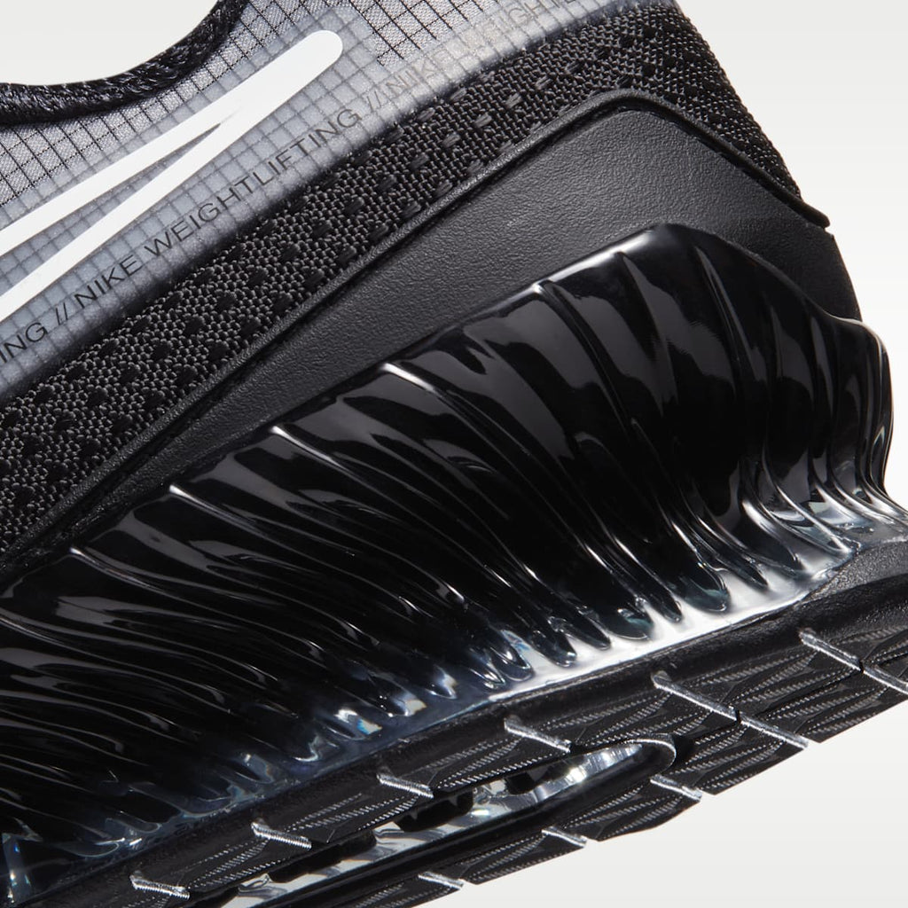 Nike Romaleos 4 Weightlifting Shoes - Black/Black/White - Image 8