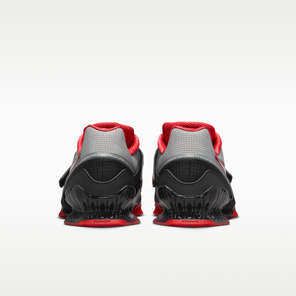 Women's Nike Romaleos 4 Weightlifting Shoes - Black/University Red/White