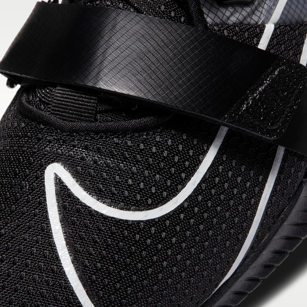 Nike Romaleos 4 Weightlifting Shoes - Black/Black/White - Image 7