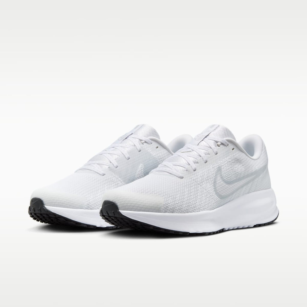 Nike Run Defy Men's Road Running Shoes - White/Black/Pure Platinum - Image 5