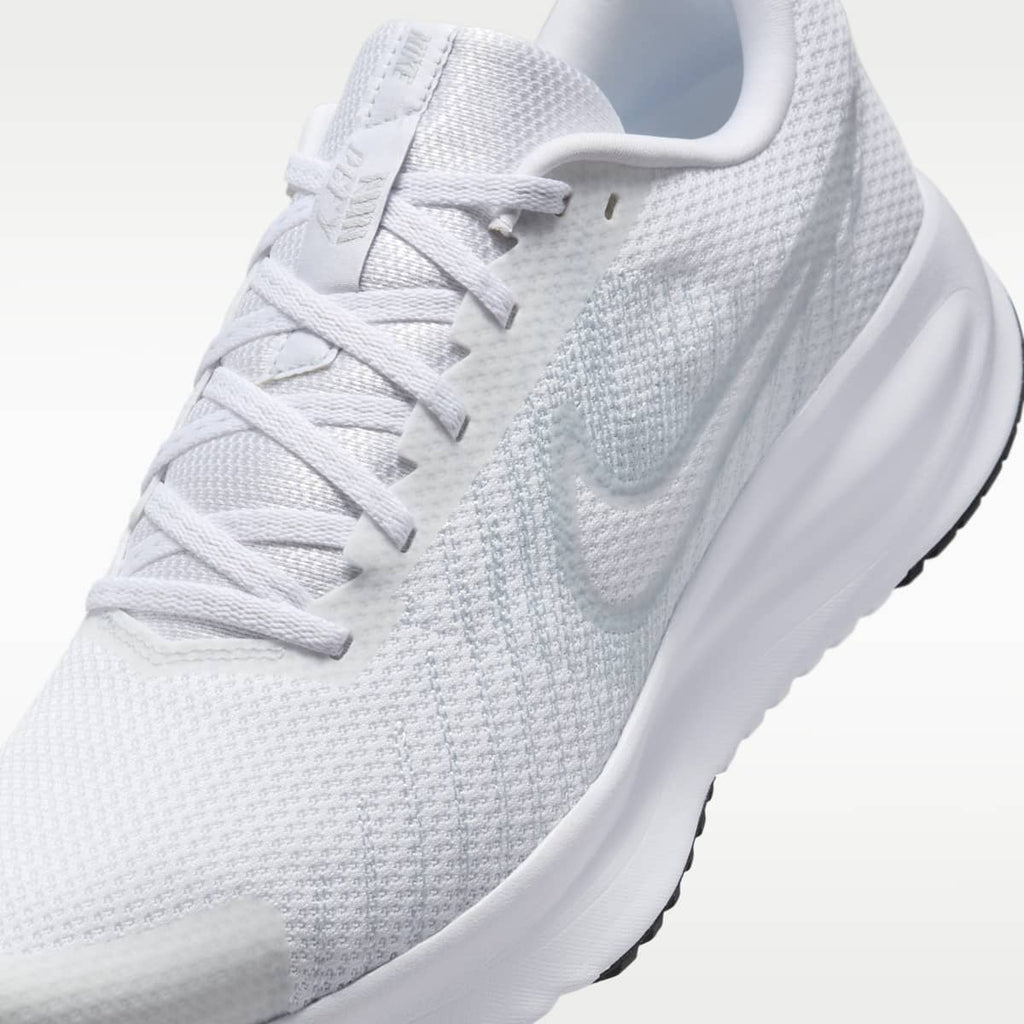 Nike Run Defy Men's Road Running Shoes - White/Black/Pure Platinum - Image 7