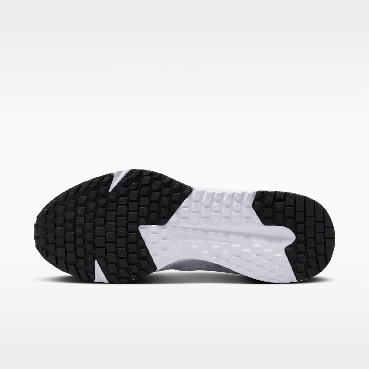 Nike Run Defy Men's Road Running Shoes - White/Black/Pure Platinum - Image 2
