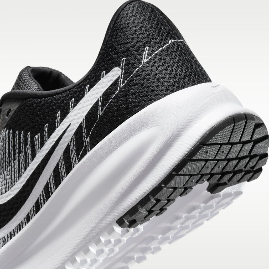 Nike Run Defy Men's Road Running Shoes - Black/White - Image 8