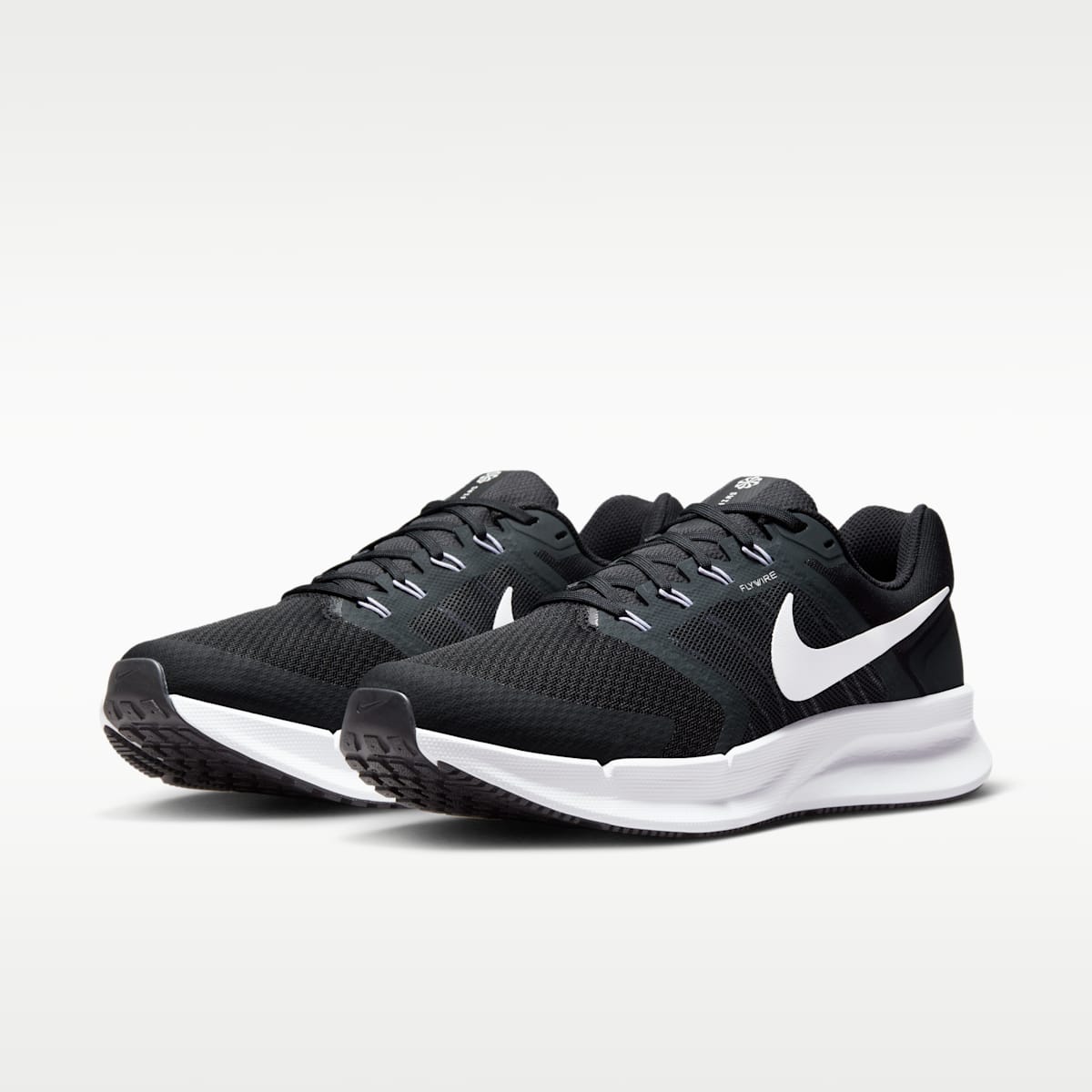 Nike Run Swift 3 Men's Road Running Shoes - Black/Dark Smoke Grey/White - Image 5