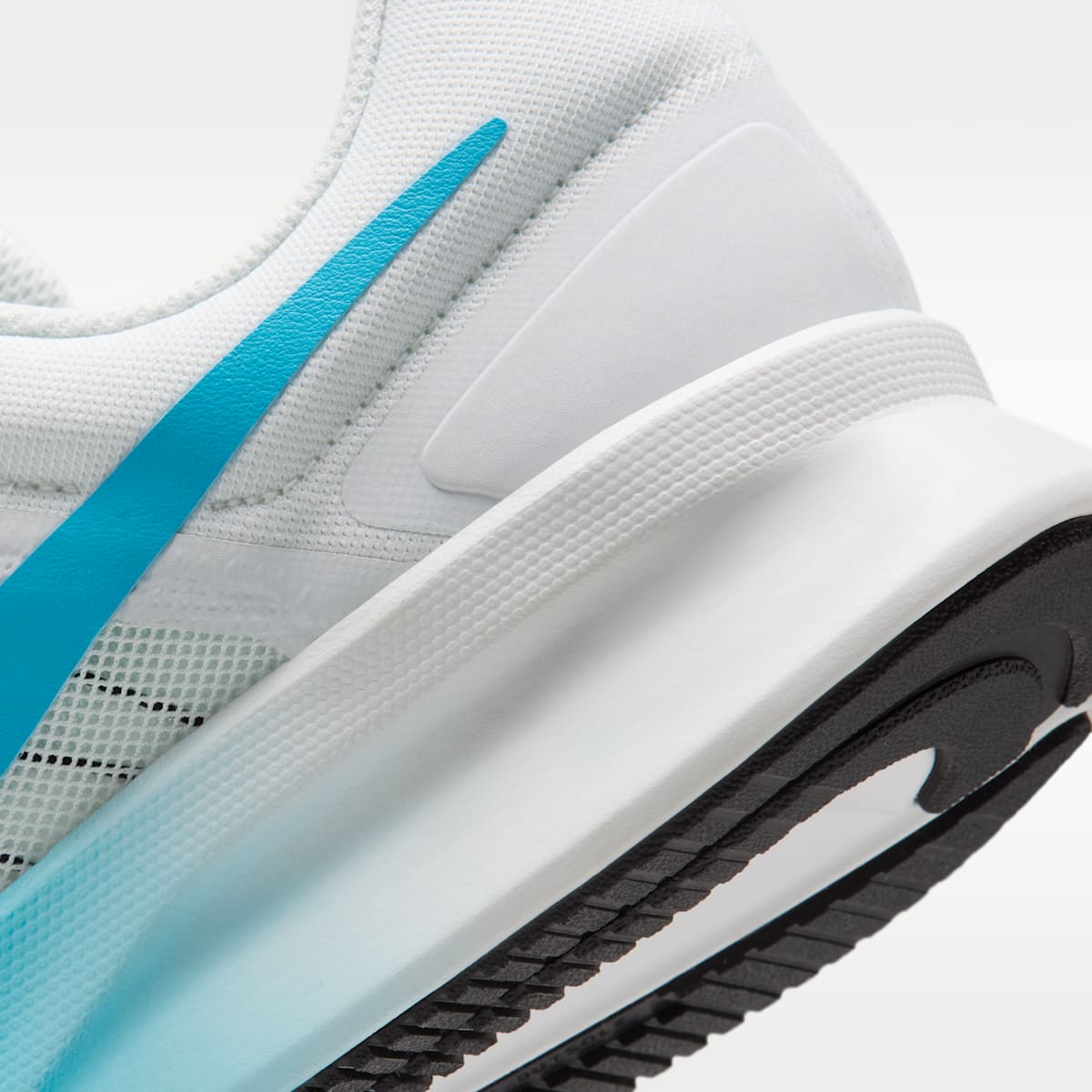 Nike Run Swift 3 Men's Road Running Shoes - Off White/Black/Light Current Blue - Image 8